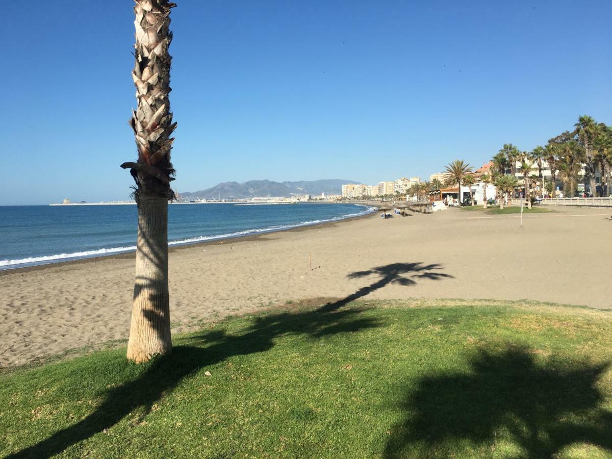 Apartamento Con Patio Málaga Exteriör bild