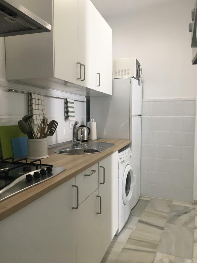 Apartamento Con Patio Málaga Exteriör bild